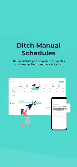 Schermata StaffAny Clock-In & Scheduling 0