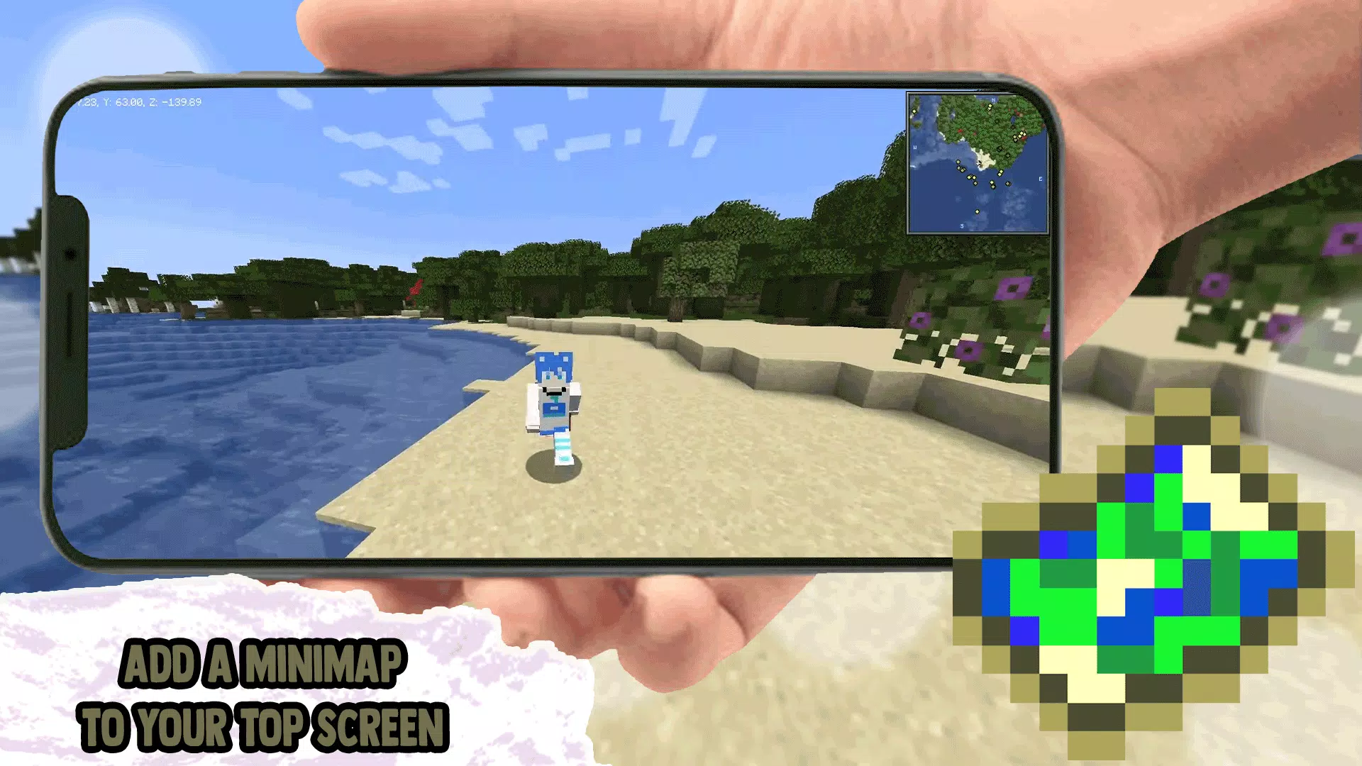 Minimap Mod Addons for MCPE ภาพหน้าจอ 3