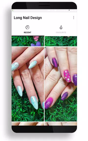 Long Nail Design Ảnh chụp màn hình 0