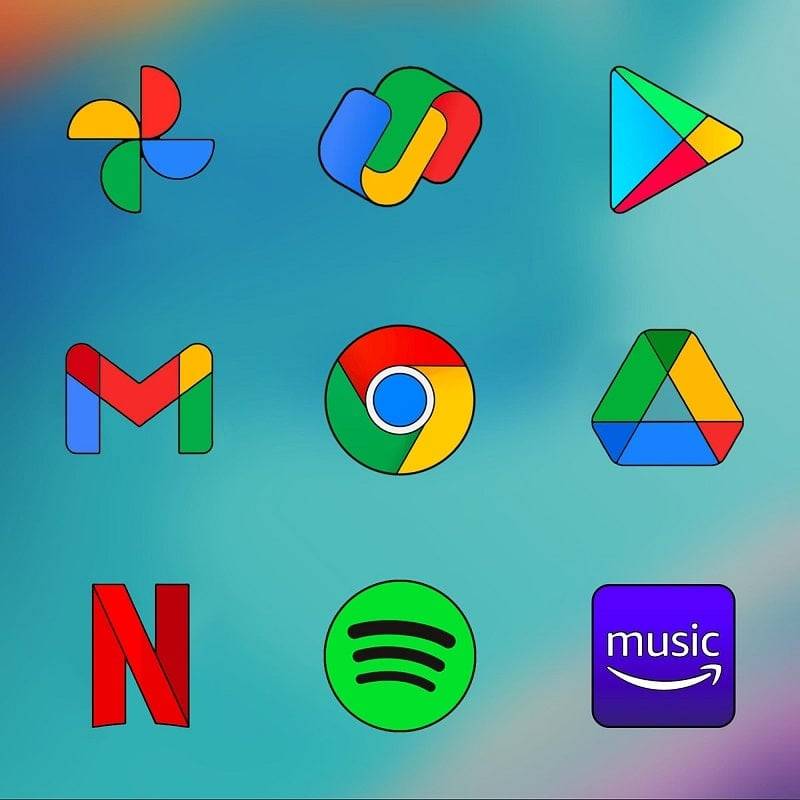 Oxigen HD – Icon Pack Captura de pantalla 1