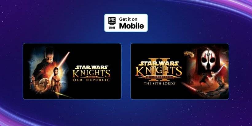 Cavaleiros da Antiga República da BioWare agora no iOS e Android via Epic Games Store Mobile