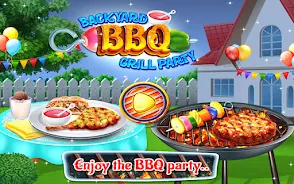 Backyard BBQ Grill Party Captura de pantalla 0