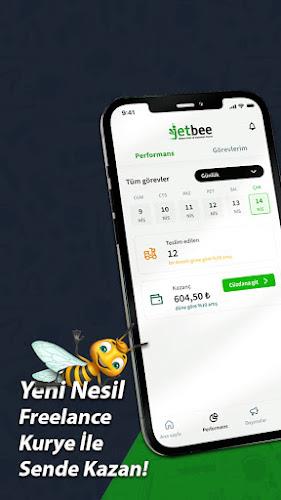 Jetbee -  Kurye Uygulaması Captura de pantalla 0