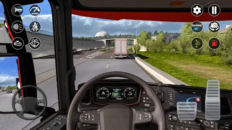 Euro Cargo Truck Simulator Pro スクリーンショット 1