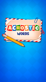 Acrostic Words: Crossword Game 스크린샷 1