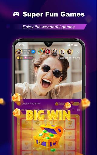 BuzzCast - Live Video Chat App Скриншот 2