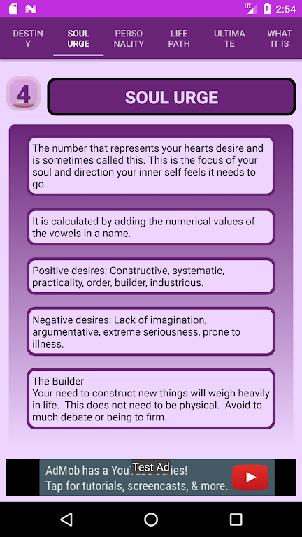 Pythagorean Numerology Calculator Captura de pantalla 3