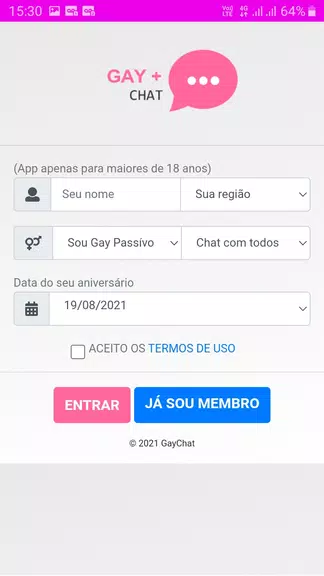Lgbtqia+ Chat: LGBT Dating Schermafbeelding 2