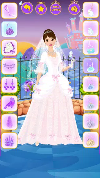 Princess Wedding Dress Up Game Screenshot 3