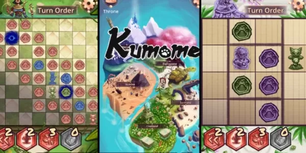 KumomeはiOSでデビューします：カードとボードゲームのユニークなブレンド