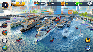 Port City: Ship Tycoon 2023 ภาพหน้าจอ 1