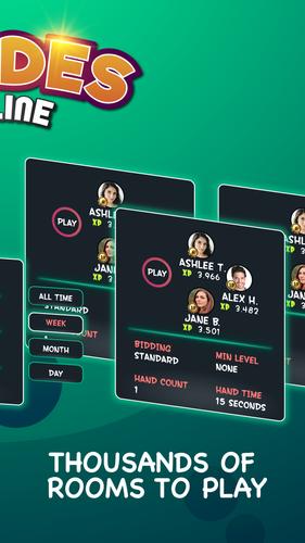 Spades - Play Online Spades Captura de tela 2