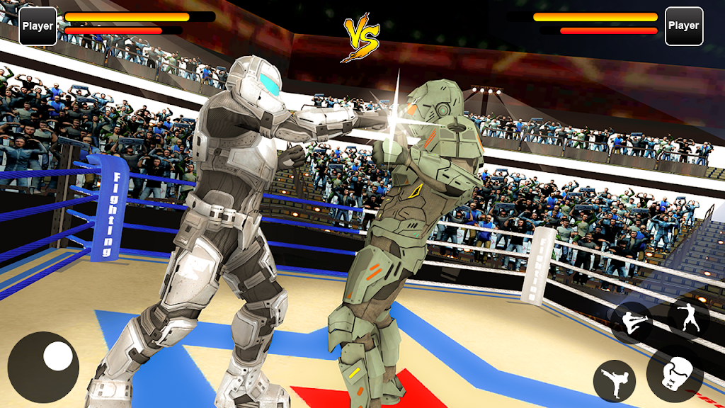 Schermata Robot Ring Fighting Real Robot VS Superhero Robot 0