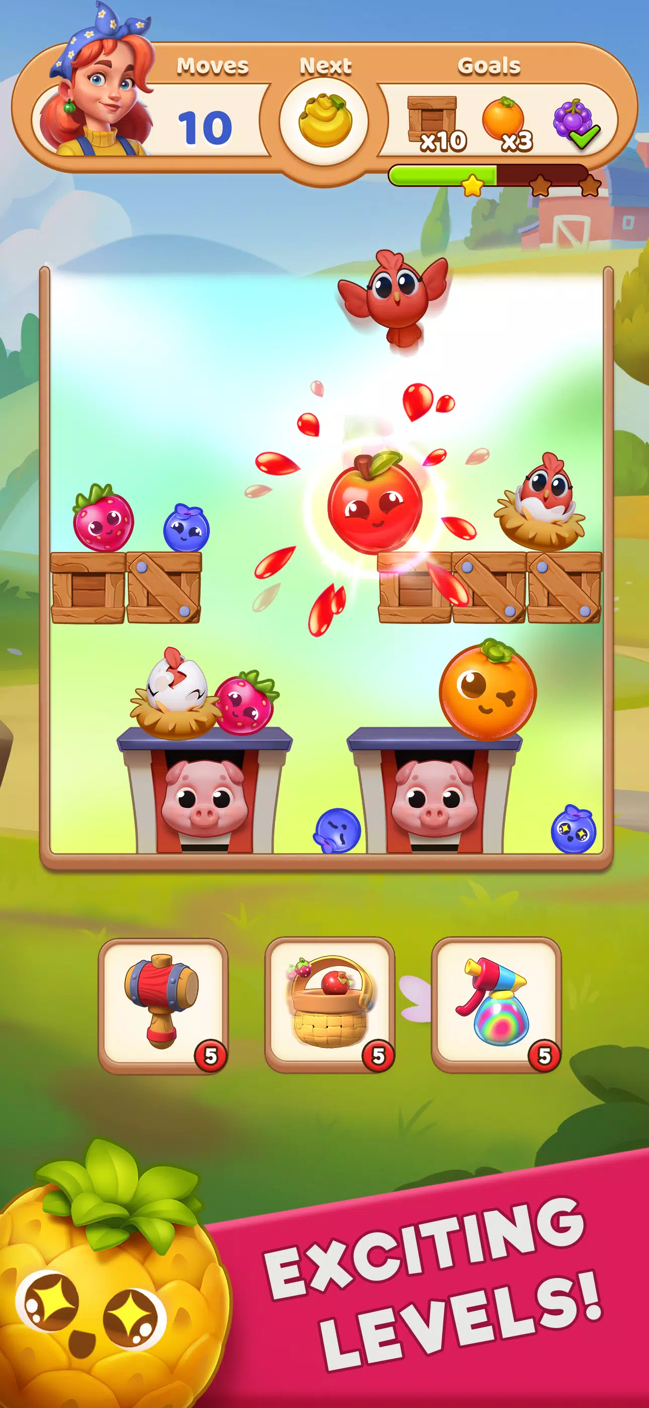 FruitFall! Скриншот 2