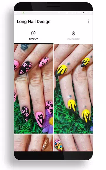 Long Nail Design Ảnh chụp màn hình 1