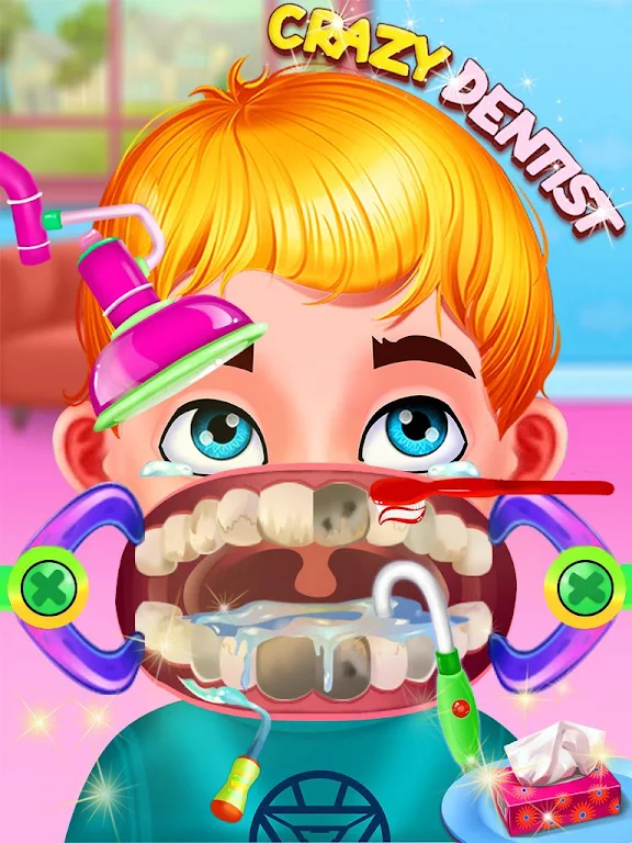 Mouth care doctor dentist game Captura de tela 2