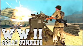 Great World War: WW2 Gun Simul Screenshot 0