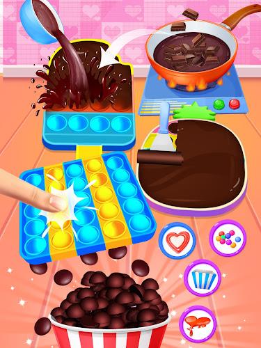 Chocolate Pop It Desserts Captura de pantalla 2