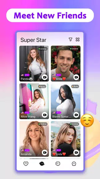 MatchU-Live, Meet People, Chat स्क्रीनशॉट 3