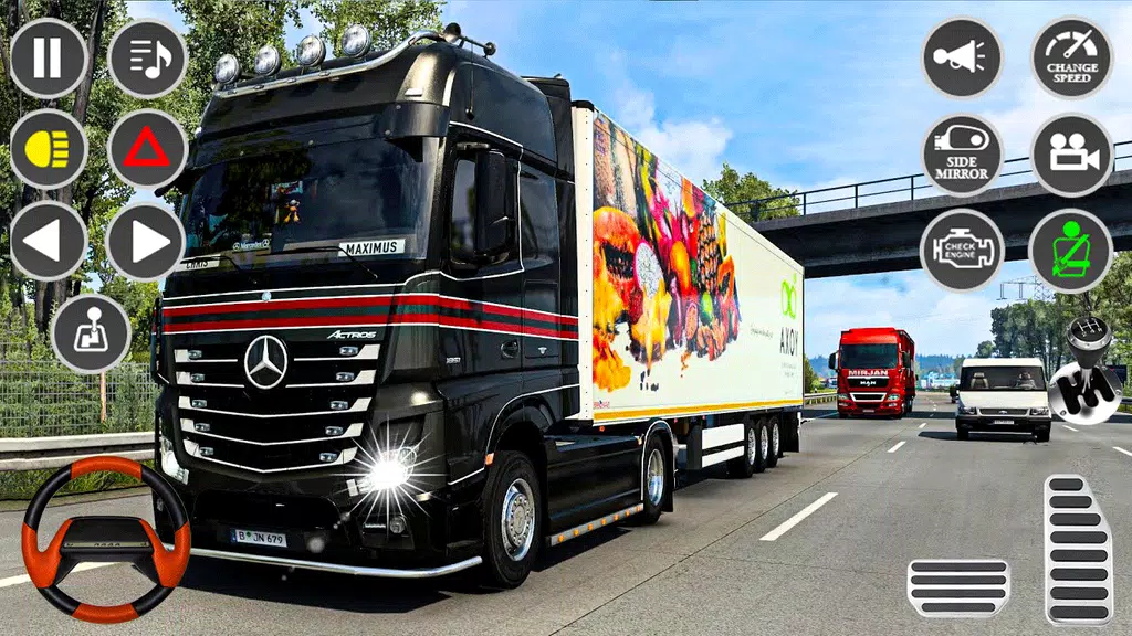 Real Truck Parking Truck Drive Tangkapan skrin 1