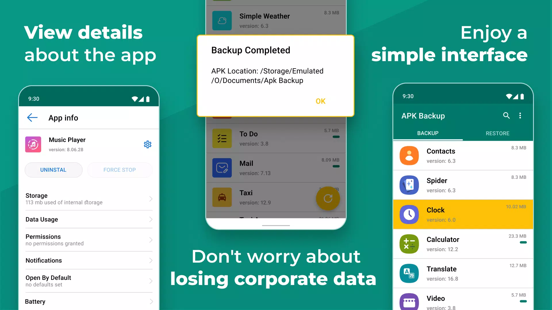 APK Backup應用截圖第2張
