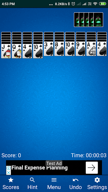 solitaire King- Playing Card Game 스크린샷 1