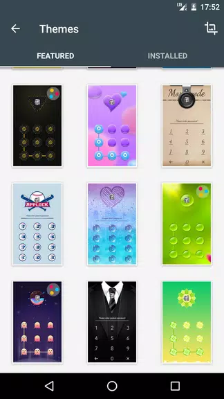 AppLock Theme Lucky Clover 스크린샷 2