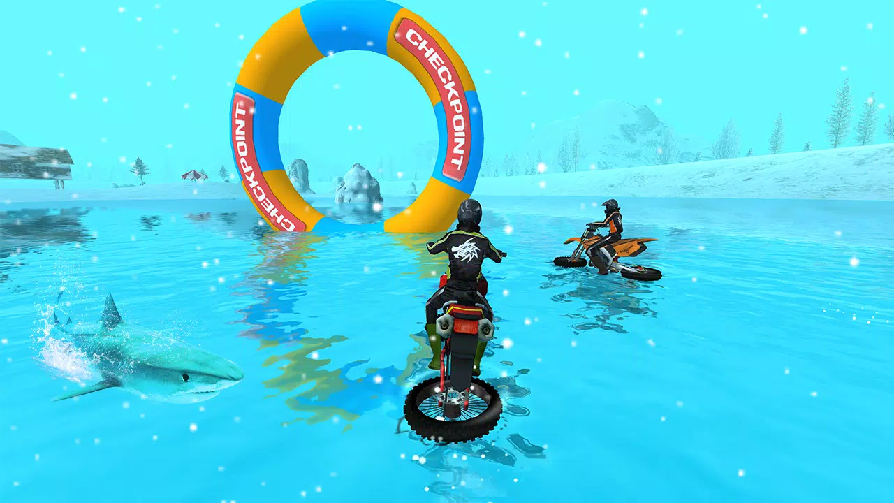 Bike Racing : Water Bike Games Ekran Görüntüsü 0