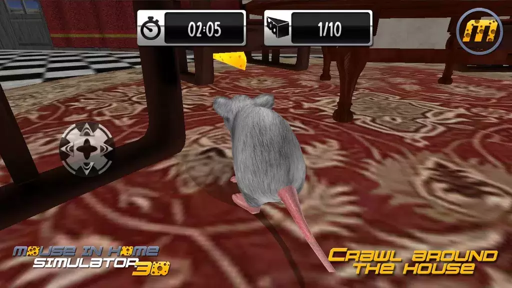 Mouse in Home Simulator 3D Zrzut ekranu 0