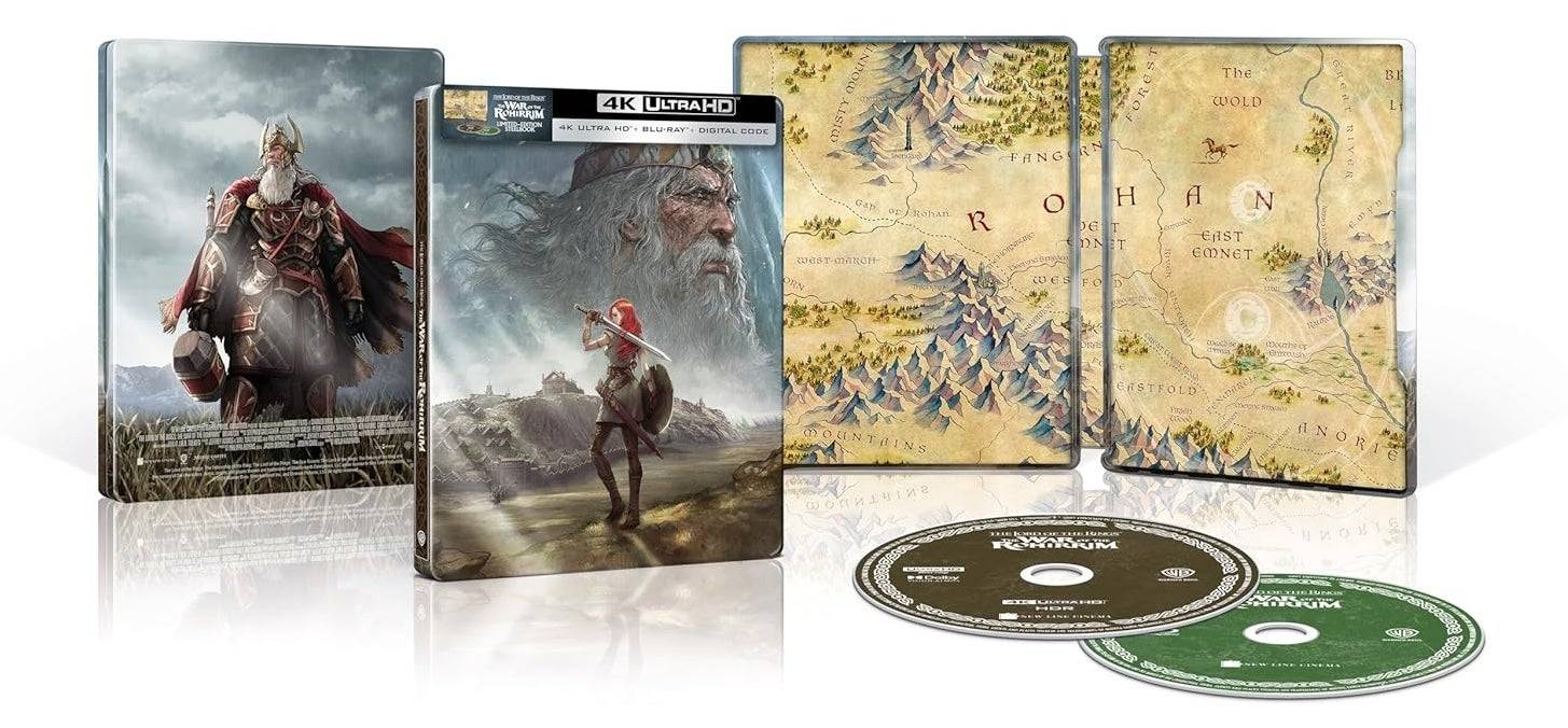 El señor de los anillos: La Guerra de los Rohirrim - Steelbook (4K UHD + Digital)