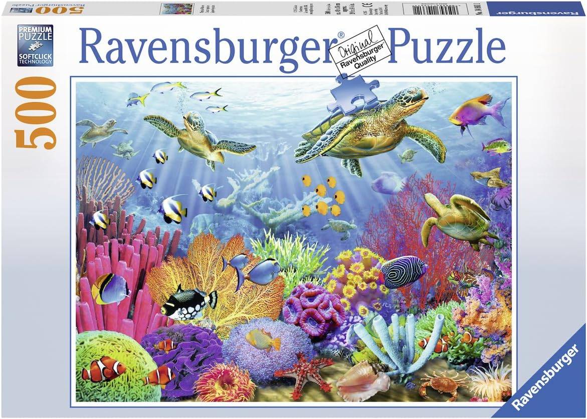 Ravensburger Tropical Waters 500-Piece Jigsaw Puzzle