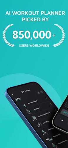 Planfit AI Gym Workout Plans Capture d'écran 1