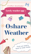 OshareWeather - For cute girls स्क्रीनशॉट 0