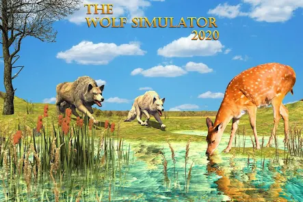 Wolf Simulator Family Sim 3D Screenshot 2