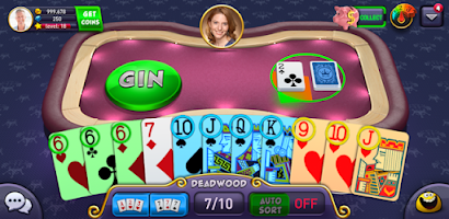 Gin Rummy Plus: Fun Card Game Tangkapan skrin 0