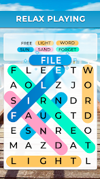 Word Search. Offline Games Screenshot 1