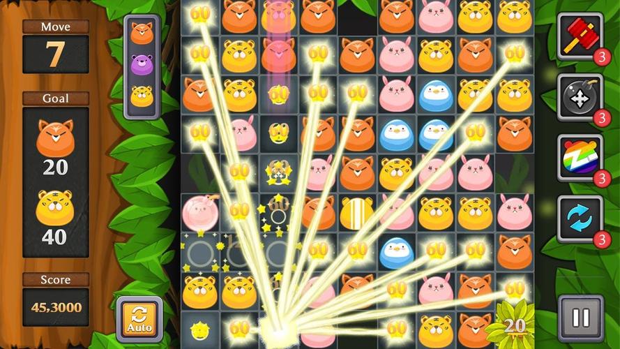 Jungle Match Puzzle スクリーンショット 0