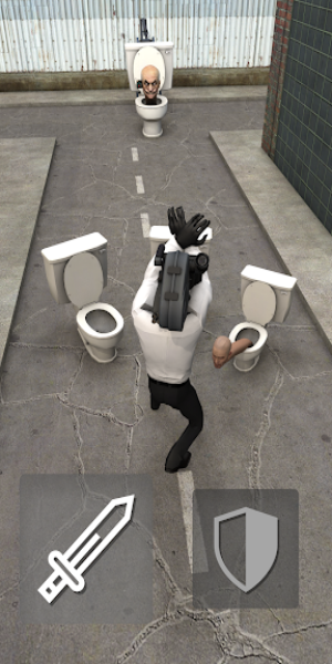 Toilet Fight ภาพหน้าจอ 0