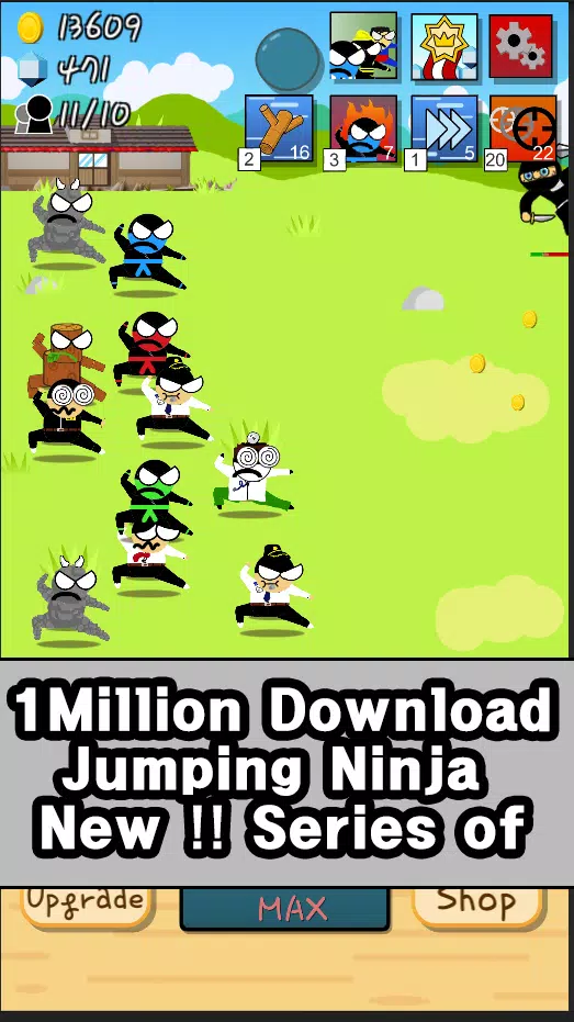 Ninja Growth - Brand new clicker game Mod應用截圖第1張