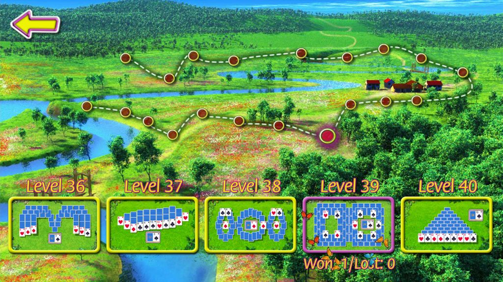 Summer Solitaire – The Free Tripeaks Card Game ภาพหน้าจอ 1