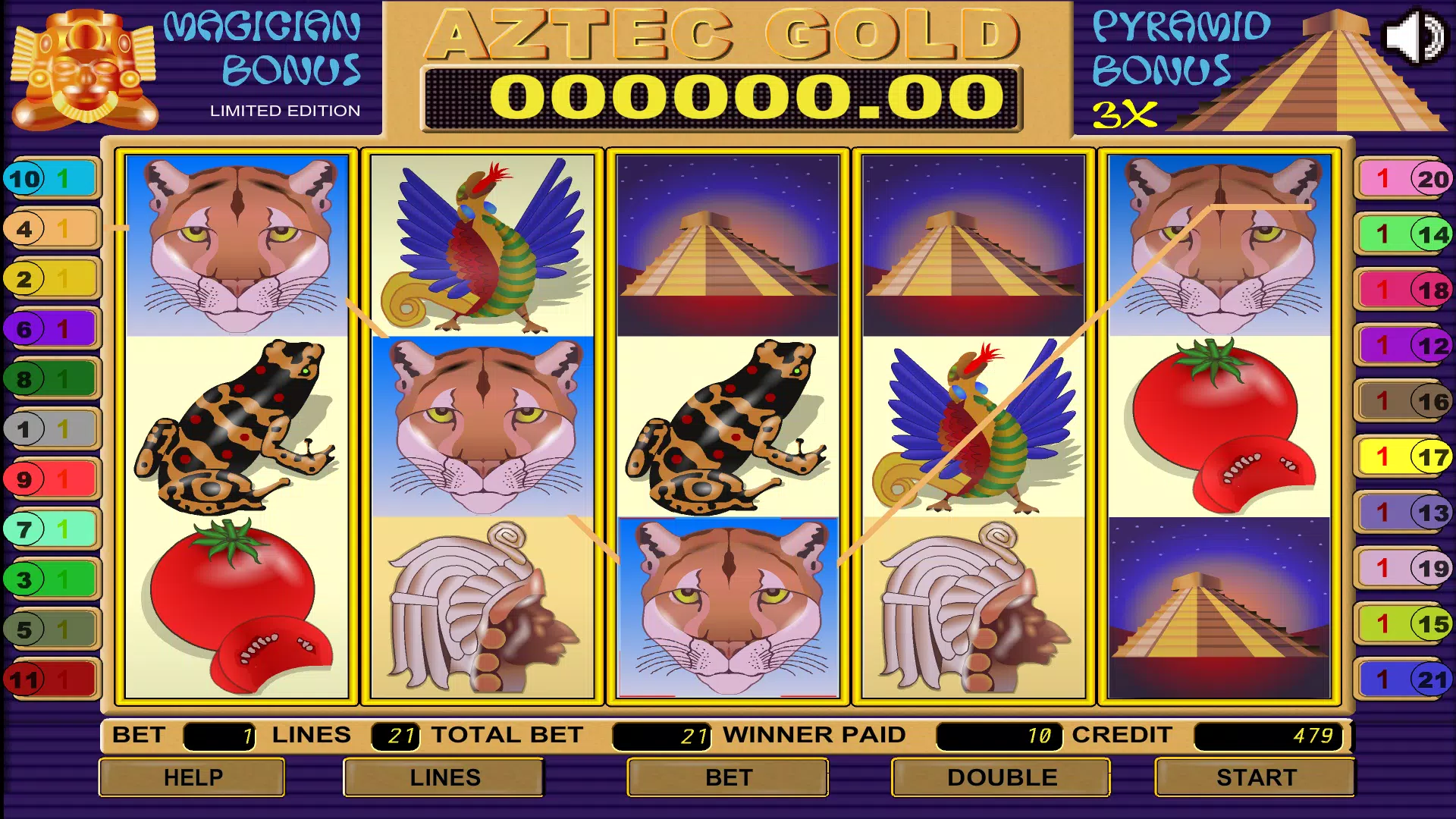 Aztec Gold II ภาพหน้าจอ 1