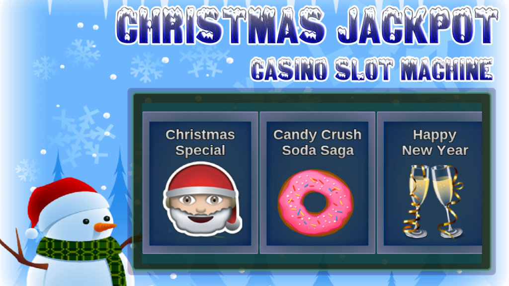 Christmas Jackpot : Real Casino Slot Master 777 Tangkapan skrin 0