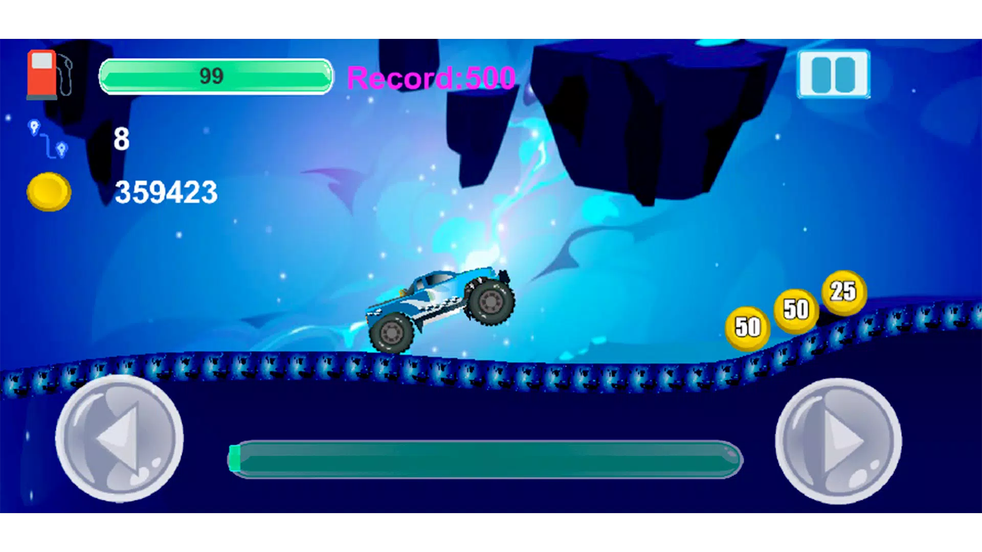 Hill Climb Car Race Adventure Captura de tela 0