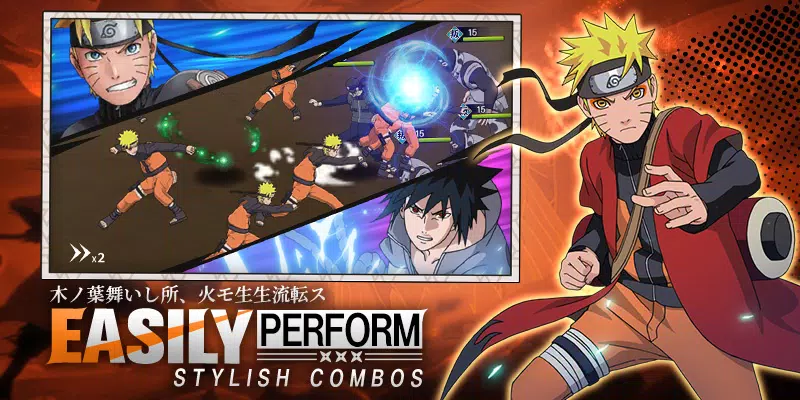 Ninja Heroes - Storm Battle Zrzut ekranu 1