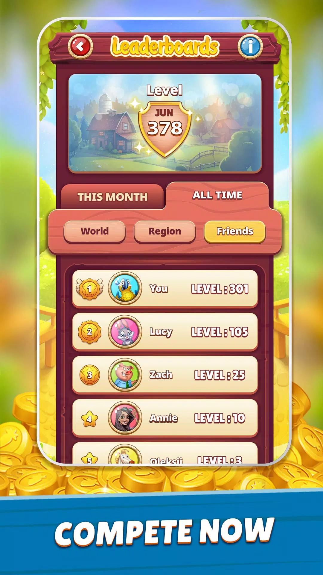 Word Farm Adventure ဖန်သားပြင်ဓာတ်ပုံ 3