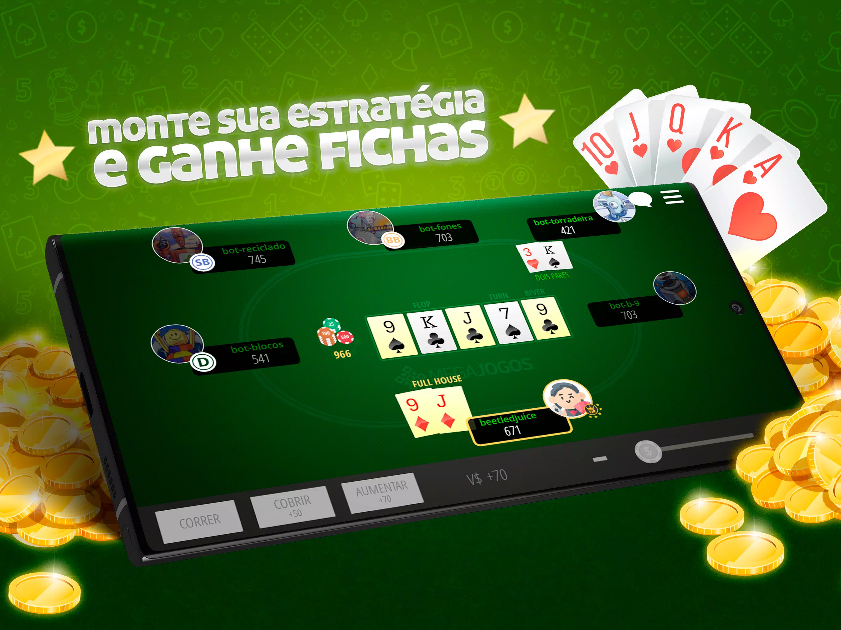 Poker Texas Hold’em Online スクリーンショット 3