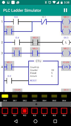 PLC Ladder Simulator स्क्रीनशॉट 2