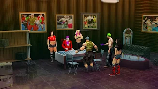 Beat Em Up Wrestling Game Скриншот 2