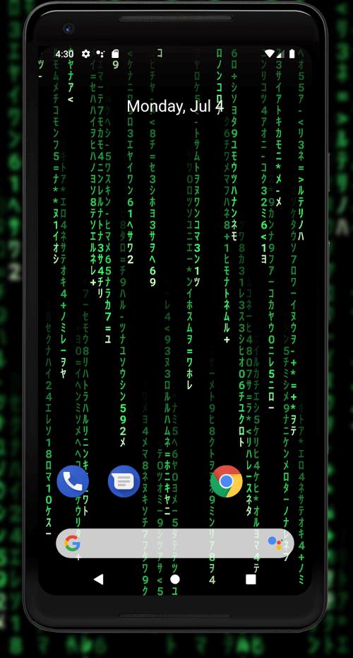 Matrix Live Wallpaper Screenshot 0