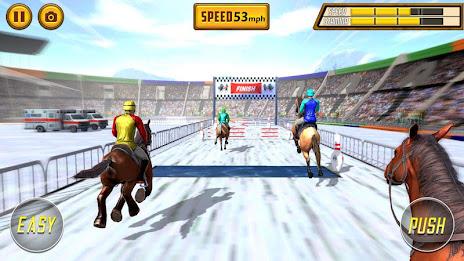 Dubai Racing Horse Games Скриншот 0